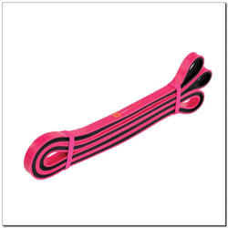 HMS Fitness GU06 bande d'exercice Caoutchouc Rose