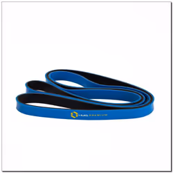 HMS Fitness GU06 bande d'exercice Caoutchouc Bleu