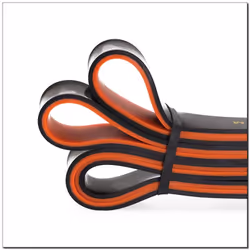 HMS Fitness GU06 bande d'exercice Caoutchouc Orange - Vue supplémentaire 2