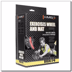 HMS Fitness WA14 Noir Polypropylène (PP), Caoutchouc 2 pièce(s) - Vue supplémentaire 5