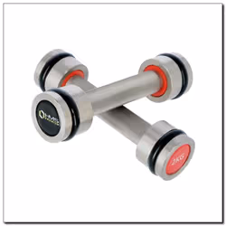 HMS Fitness HH02 Haltère au poids fixe 2 kg 2 pièce(s) - Vue supplémentaire 4