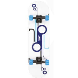 Nils Extreme CR3108SA Skateboard (classique) Blanc, Noir, Bleu
