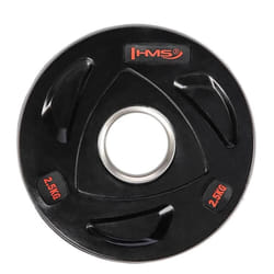 HMS Fitness TOX02 1 pièce(s) Olympic Disque de lancer de poids revêtu de caoutchouc