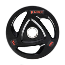 HMS Fitness TOX10 1 pièce(s) Olympic Disque de lancer de poids revêtu de caoutchouc