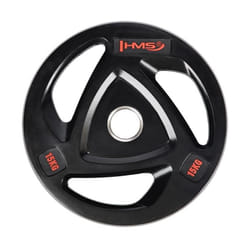HMS Fitness TOX15 1 pièce(s) Olympic Disque de lancer de poids revêtu de caoutchouc