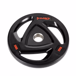 HMS Fitness TOX15 1 pièce(s) Olympic Disque de lancer de poids revêtu de caoutchouc