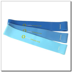 HMS Fitness GU04 Pro II bande d'exercice Caoutchouc Bleu, Bleu clair
