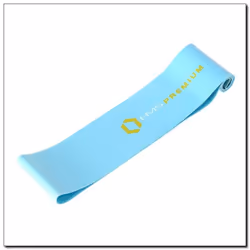 HMS Fitness GU04 Pro II bande d'exercice Caoutchouc Bleu, Bleu clair
