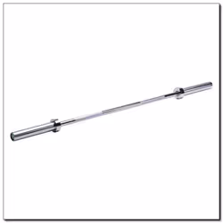 HMS Fitness GO205, Barre d'haltères classique, Barre d'haltères renforcée, 200 kg, Acier, Chrome, Chrome, Acier