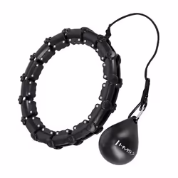 Hhw02 Hula Hop Noir Avec Poids Hms
