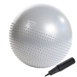 Yb03 Nouveau Ballon De Gymnastique Gris Clair 65cm Hms