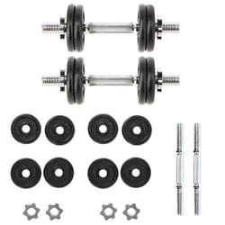 Sg02 Haltères En Fonte 2x7kg Hms