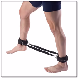 HMS Fitness EXB02 bande d'exercice Caoutchouc butadiène-nitrile (NBR), Polypropylène (PP) Noir
