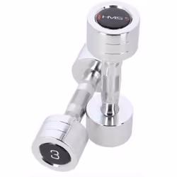 HMS Fitness CHD03 Haltère au poids fixe 3 kg 2 pièce(s)