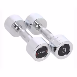 HMS Fitness CHD03 Haltère au poids fixe 3 kg 2 pièce(s) - Vue supplémentaire 4