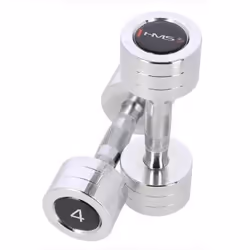 HMS Fitness CHD04 Haltère au poids fixe 4 kg 2 pièce(s) - Vue supplémentaire 2
