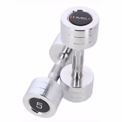 HMS Fitness CHD05 Haltère au poids fixe 5 kg 2 pièce(s) - Vue supplémentaire 3