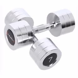HMS Fitness CHD07 Haltère au poids fixe 7 kg 2 pièce(s)