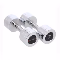 HMS Fitness CHD07 Haltère au poids fixe 7 kg 2 pièce(s)