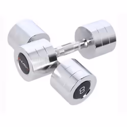 HMS Fitness CHD08 Haltère au poids fixe 8 kg 2 pièce(s) - Vue supplémentaire 2
