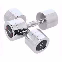 HMS Fitness CHD09 Haltère au poids fixe 9 kg 2 pièce(s)
