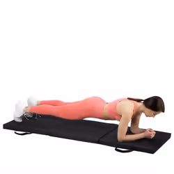 HMS Fitness MGS02 Tapis d'exercice Noir - Vue supplémentaire 5