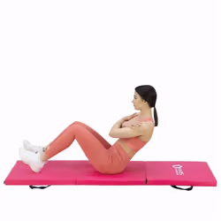 HMS Fitness MGS02 Tapis d'exercice Rose - Vue supplémentaire 5