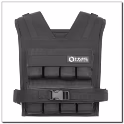 HMS Fitness KTO16 veste lestée Acier Noir