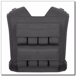 HMS Fitness KTO16 veste lestée Acier Noir - Vue supplémentaire 8