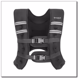 HMS Fitness KTO05 veste lestée 5 kg Néoprène, Sable Noir