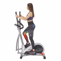 HMS Fitness H6996 Vélo elliptique électromagnétique Gris