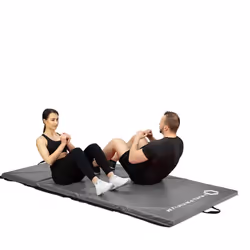 HMS Fitness MGS01 Tapis d'exercice Gris