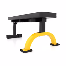 HMS Fitness L8012 Banc de musculation Gym, Maison Noir, Jaune - Vue supplémentaire 5