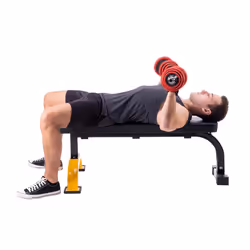 HMS Fitness L8012 Banc de musculation Gym, Maison Noir, Jaune - Vue supplémentaire 6