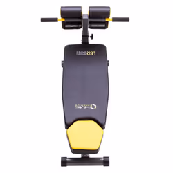 HMS Fitness LSR8311 Banc de musculation Siège ajustable Maison Noir, Jaune - Vue supplémentaire 6