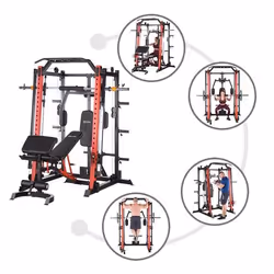 HMS Fitness Cyklop 3 ABS, Dos, Biceps, Poitrine, Quadriceps, Épaules, Triceps
