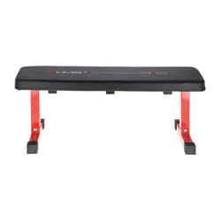 HMS Fitness L1211 Banc de musculation Maison Noir, Rouge