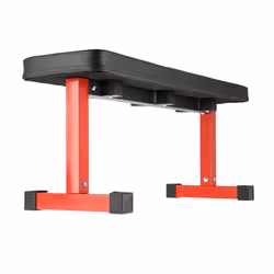 HMS Fitness L1211 Banc de musculation Maison Noir, Rouge
