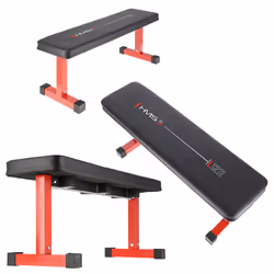 HMS Fitness L1211 Banc de musculation Maison Noir, Rouge - Vue supplémentaire 8