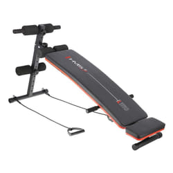 HMS Fitness L1110 Banc de musculation ajustable Siège ajustable Maison Noir