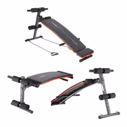 HMS Fitness L1110 Banc de musculation ajustable Siège ajustable Maison Noir - Vue supplémentaire 2
