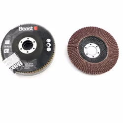 Lot de 3 disques polyvalents à lamelles pour des travaux de ponçage, meulage, surfaçage, ébavurage, etc. Convient pour une ut ...