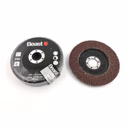 Lot de 3 disques polyvalents à lamelles pour des travaux de ponçage, meulage, surfaçage, ébavurage, etc. Convient pour une ut ...