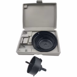 Découvrez notre coffret 8 pièces de trépans accompagnés d'un adaptateur polyvalent, conçu pour des coupes efficaces dans le b ...