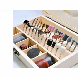 Description générale Ce coffret d'accessoires complet pour mini perceuse comprend 100 pièces, offrant une large gamme d'outil ...