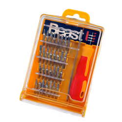 Coffret tournevis de précision 32 pièces pour téléphone / ordinateur... Idéal pour monter et démonter les téléphones, ordinat ...