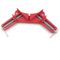 Beast - Etau Presse d'Angle 90 Degrés avec Serrage à Vis - Largeur 75 mm - Métal - Outil Polyvalent de Menuiserie pour Assemblages Précis