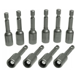 Embouts Douilles Magnétiques avec Performance Supérieure - 10 unités de 8x65 mm - Couleur Métal - Outils de Vissage pour Projets diy - Beast