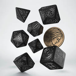 Q-workshop The Witcher Dice Set. Yennefer