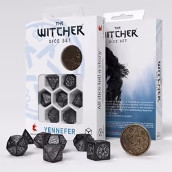 Q-workshop The Witcher Dice Set. Yennefer